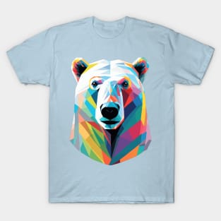 Polar Bear Pop Art T-Shirt